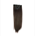 6 Piece 16 Clips 23inch Straight Wig Hair Extensions For Woman